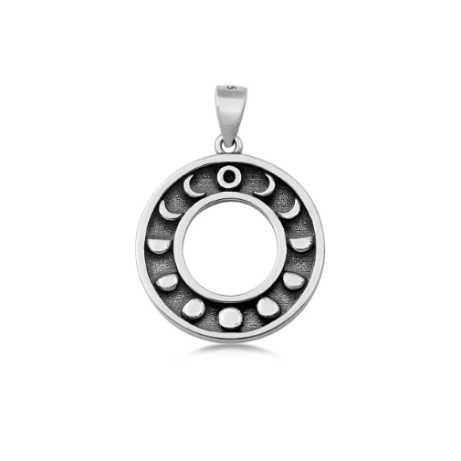 Sterling Moon Pendant