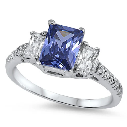 Sterling CZ Ring