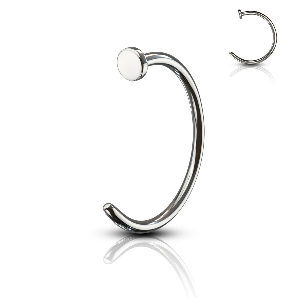 Flat Back Nose Hoop