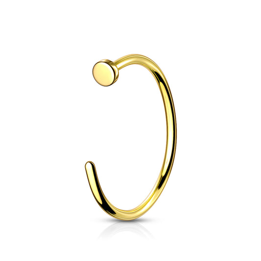 Flat Back Nose Hoop
