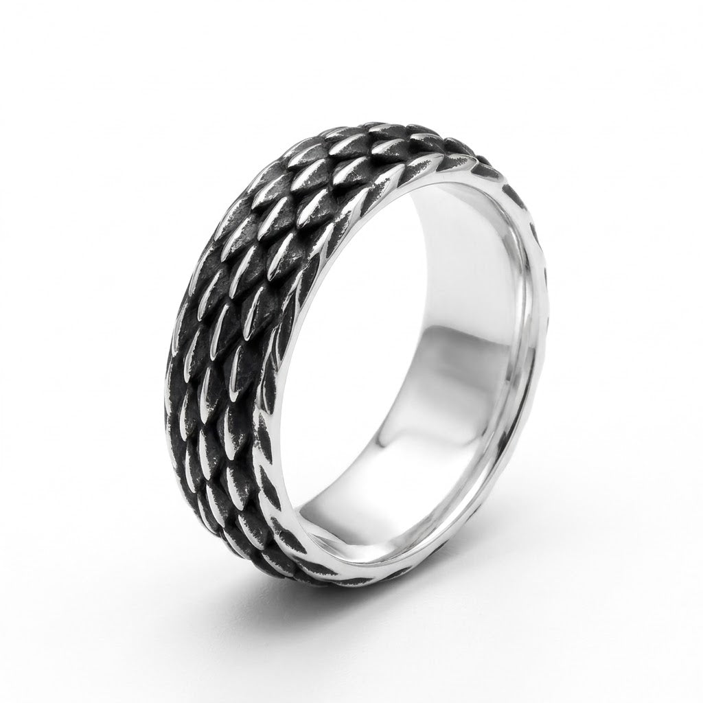 Steel Dragon Ring