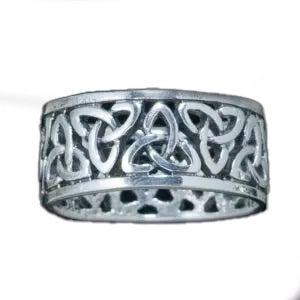 Sterling Triquetra Band