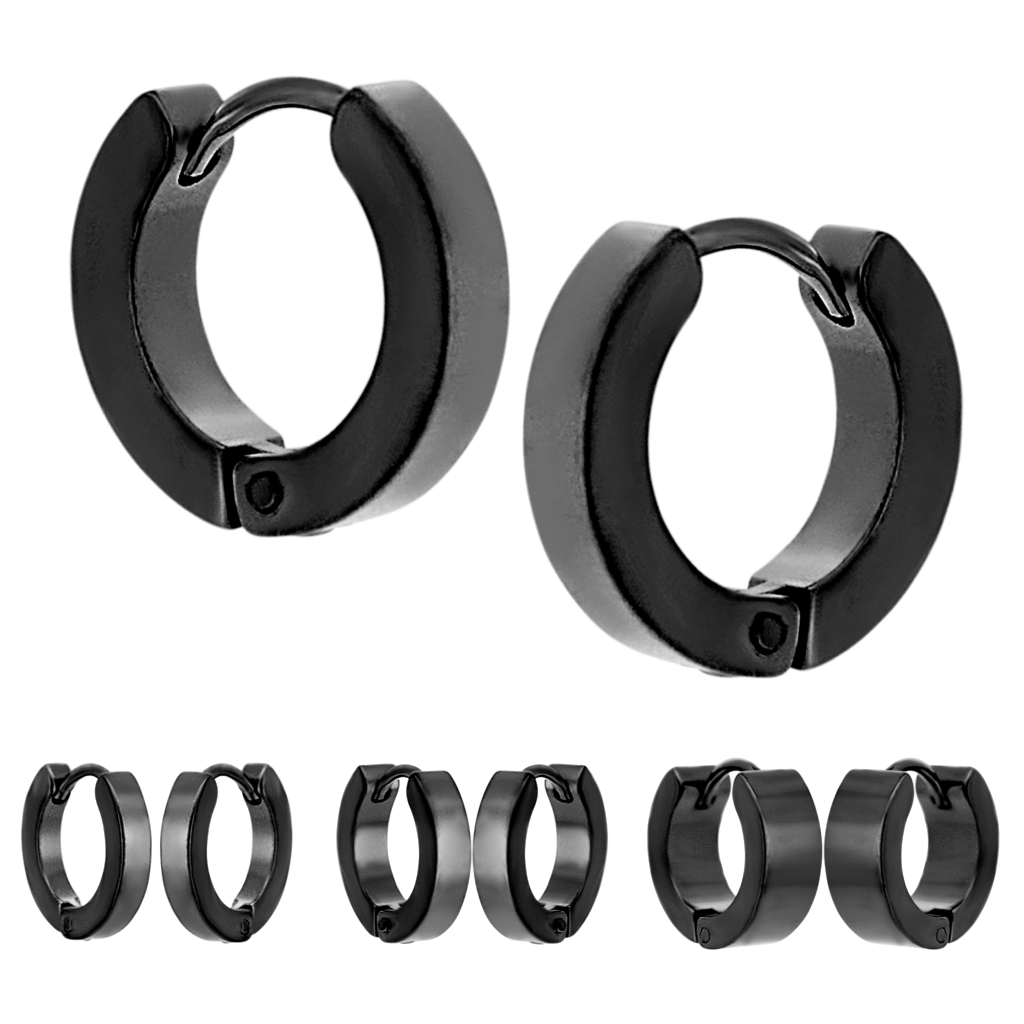 Flat Huggie Hoop