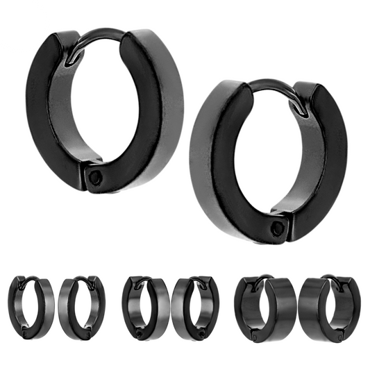 Flat Huggie Hoop