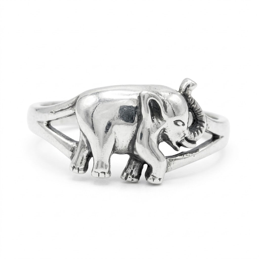 Sterling Elephant Ring