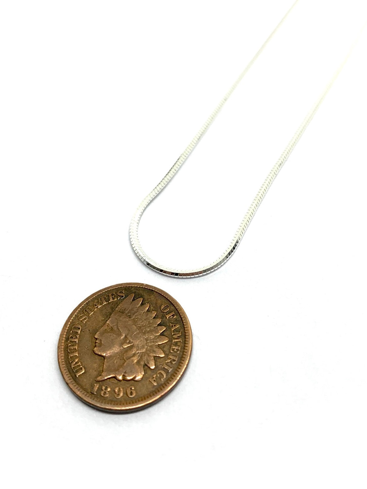 Fine 8 Sided Snake Chain