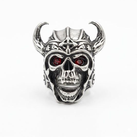 Steel Skull Ring
