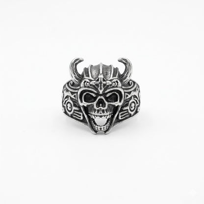 Steel Skull Ring