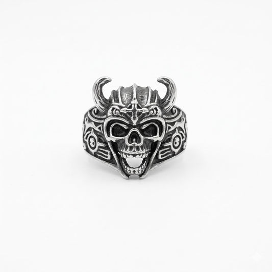 Steel Skull Ring