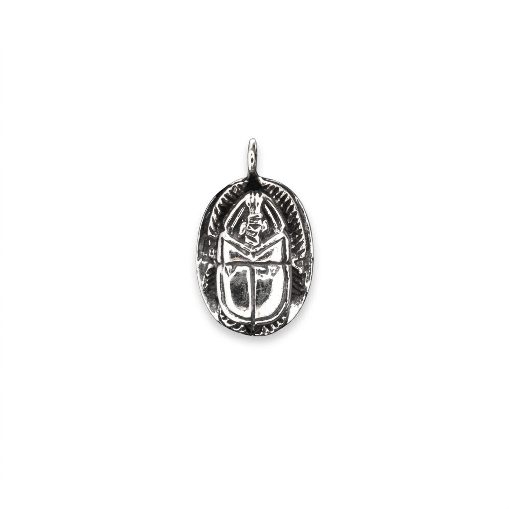 Sterling Beetle Pendant