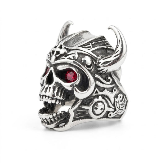 Steel Skull Ring