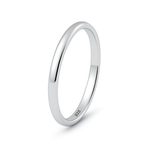 Sterling Round Band