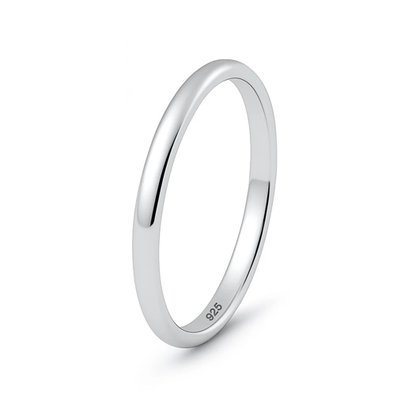 Sterling Round Band