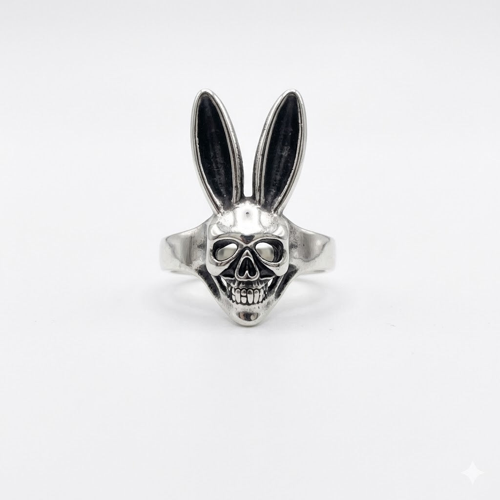 Steel Skull Ring