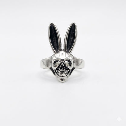 Steel Skull Ring