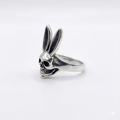 Steel Skull Ring