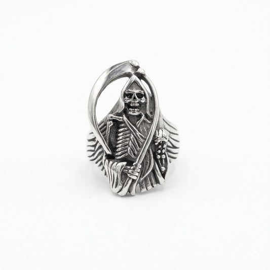 Steel Skull Ring