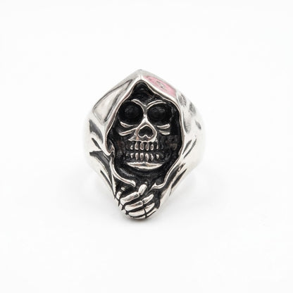 Steel Skull Ring