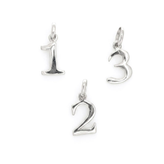Sterling Number Pendant