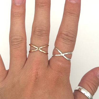 Criss Cross Ring