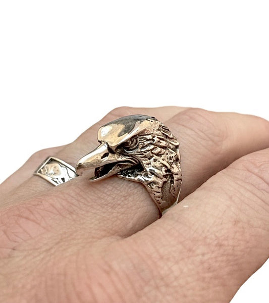 Sterling Eagle Ring
