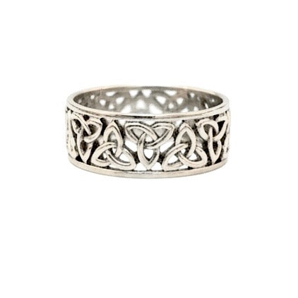Sterling Triquetra Band