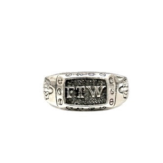 Sterling F.T.W. Ring