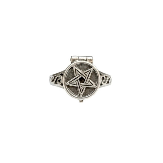Sterling Pentacle Ring