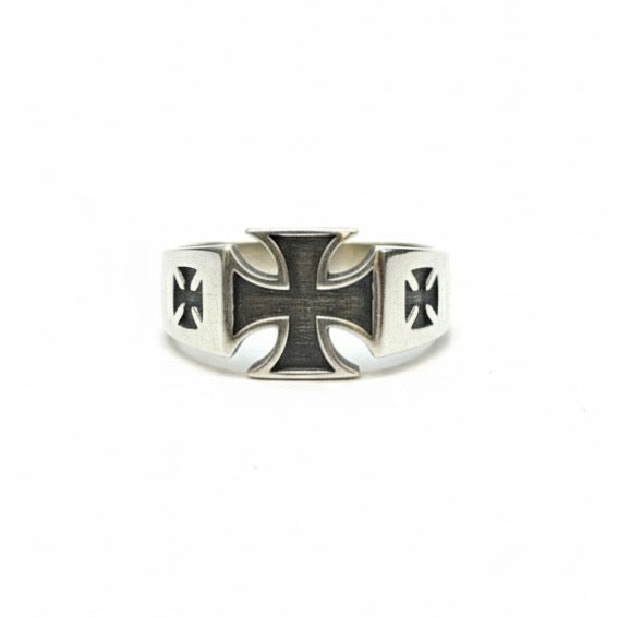 Sterling Cross Ring
