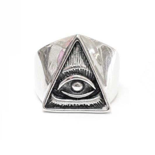Steel Eye Ring