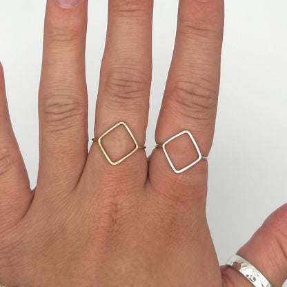 Diamond Shape Ring