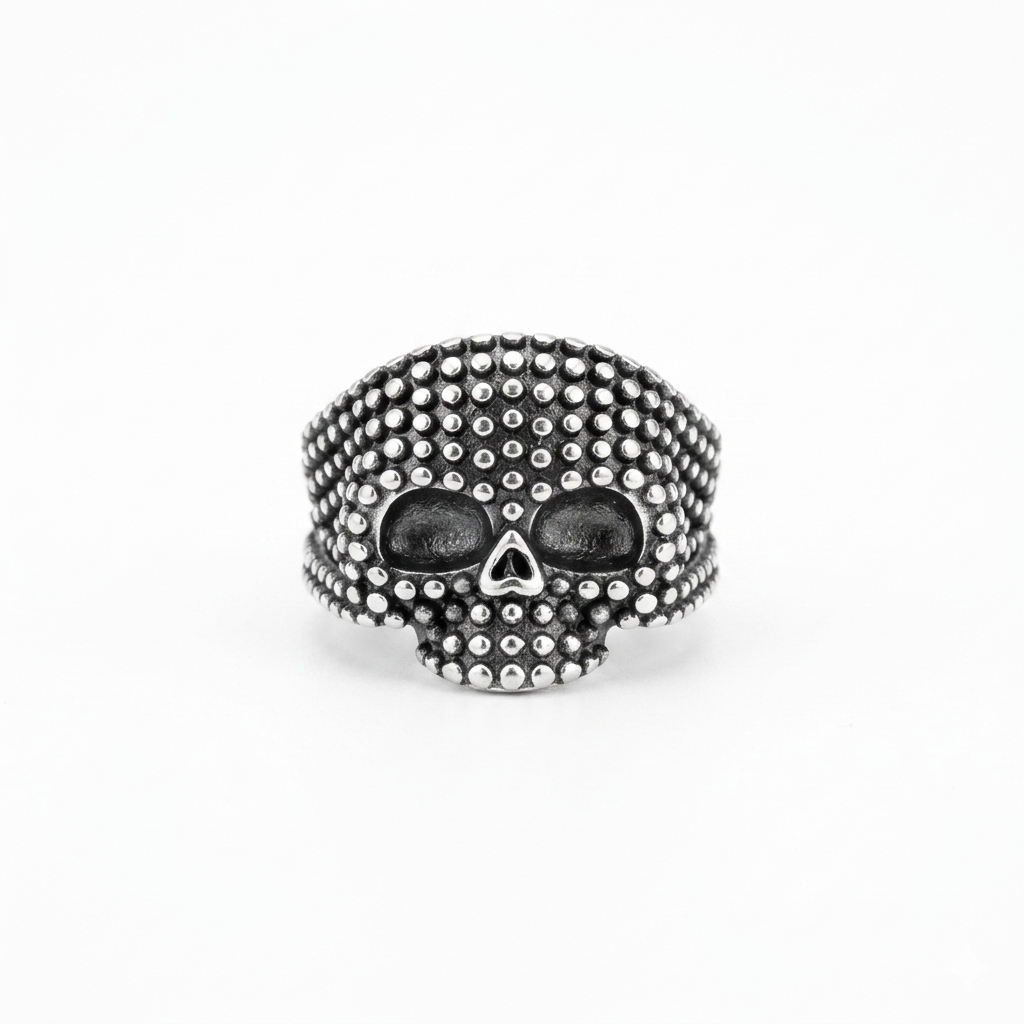 Steel Skull Ring