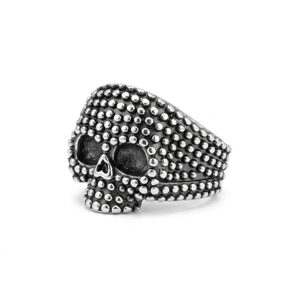 Steel Skull Ring