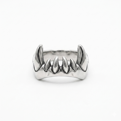 Steel Teeth Ring