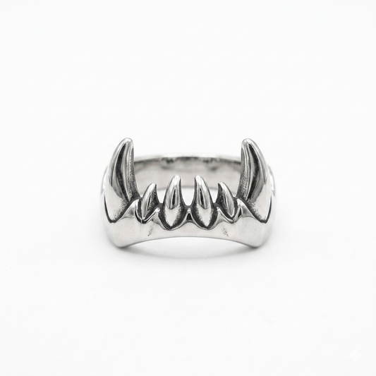 Steel Teeth Ring