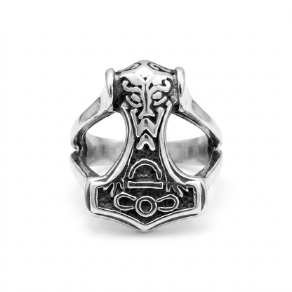 Steel Hammer Ring