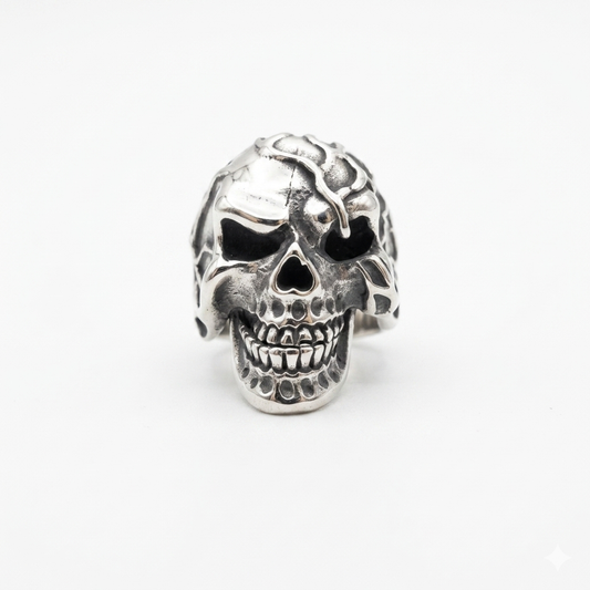 Steel Skull Ring