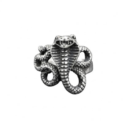 Steel Snake Ring
