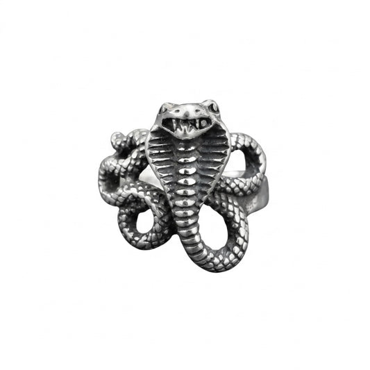 Steel Snake Ring