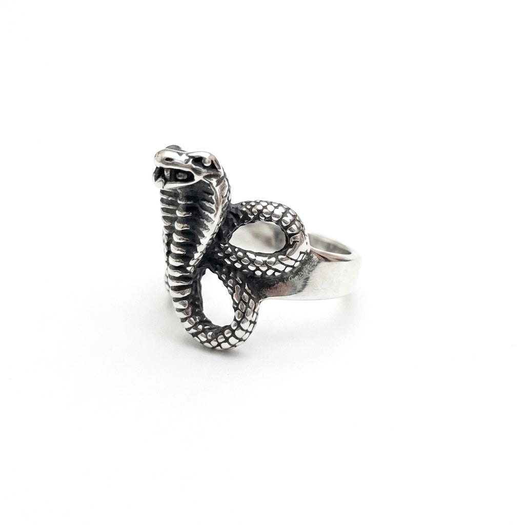 Steel Snake Ring