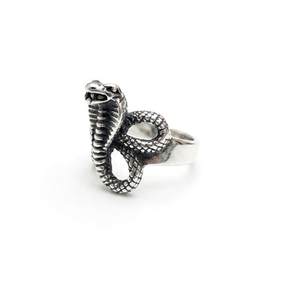 Steel Snake Ring