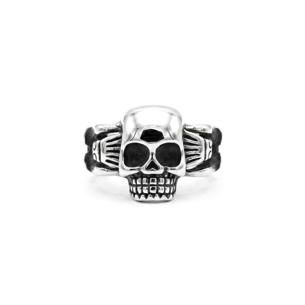 Steel Skull Ring
