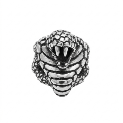 Steel Snake Ring