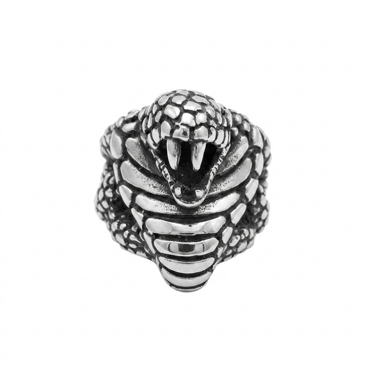 Steel Snake Ring