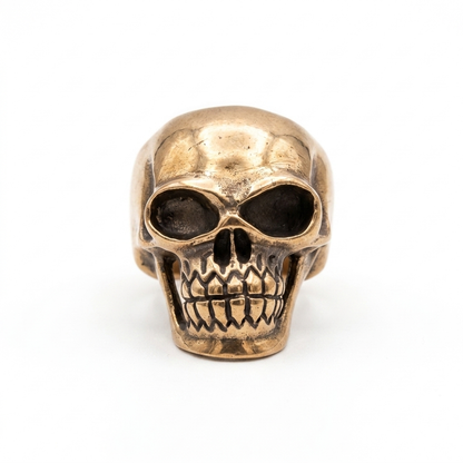 Bronze Skull Ring