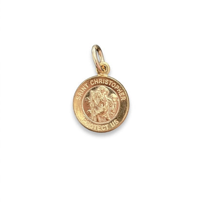Gold Fill Saint Pendant