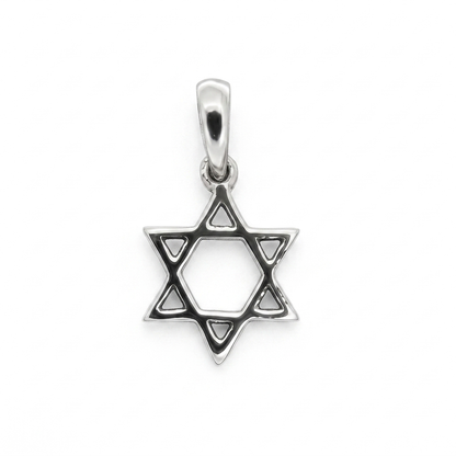 Sterling Star of David Pendant