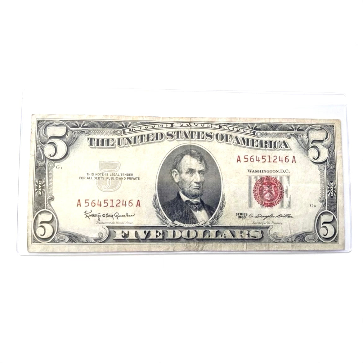 $5 United States Note