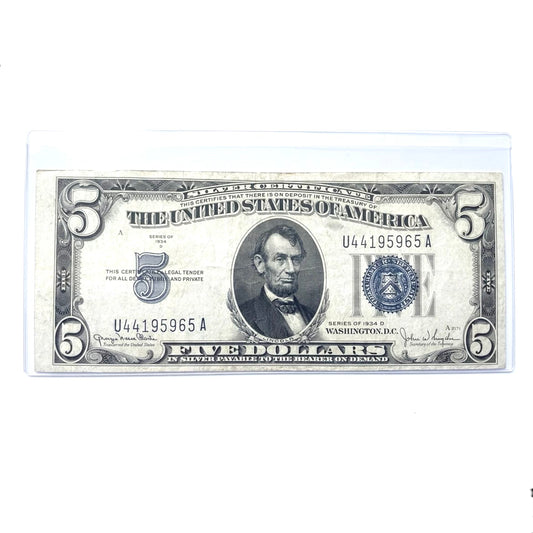 $5 Silver Certificate