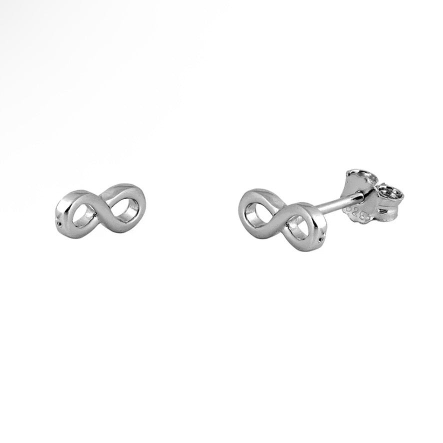 Sterling Infinity Studs